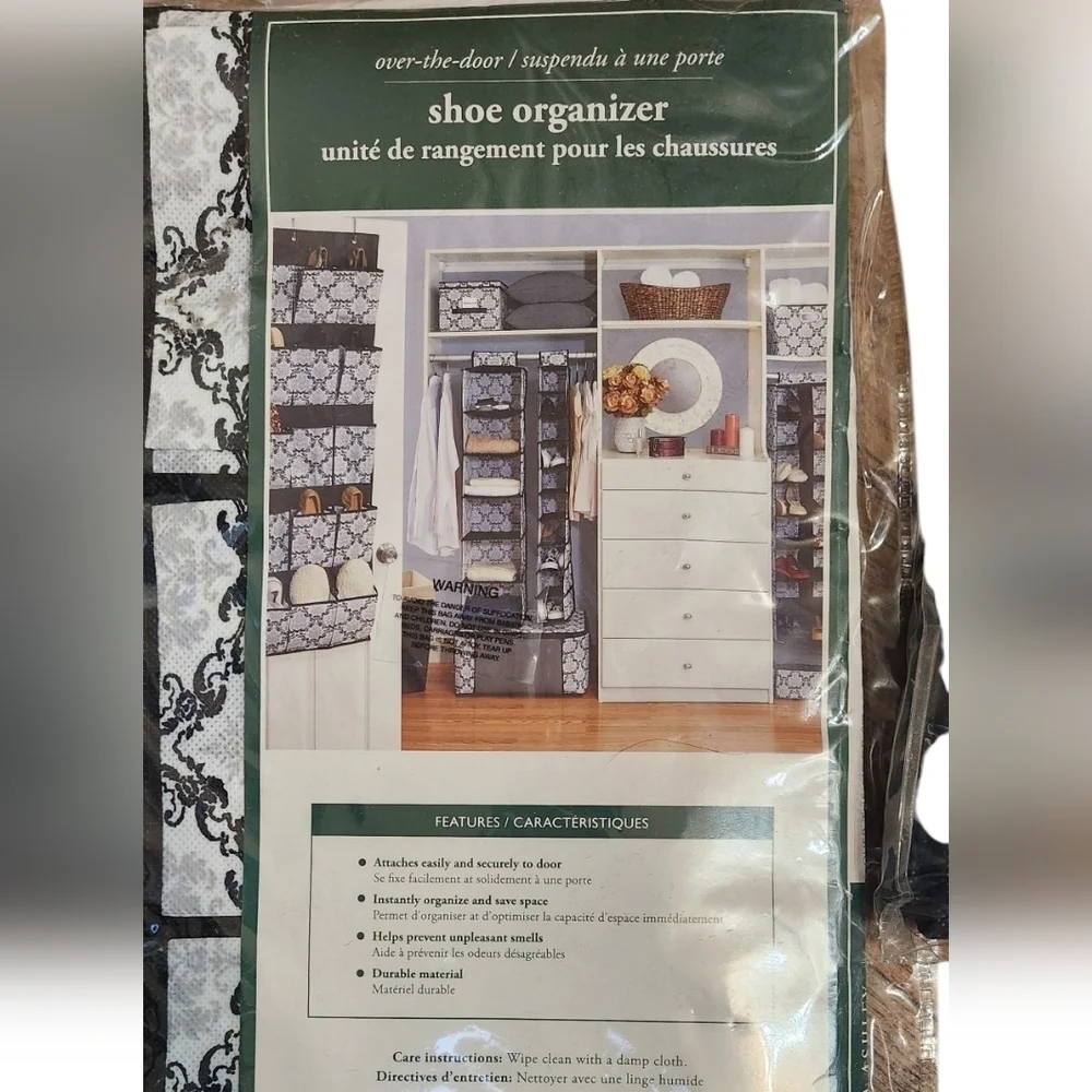 Laura Ashley Monochrome Organizer Set